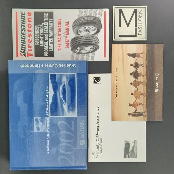 SATURN 2002 S-Series Owner's Handbook for SC1, SC2 Sedan - Picture 16 of 17